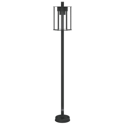 Udendørs Standerlampe Rustfrit Stål Sort