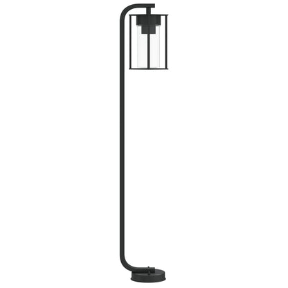 Udendørs Standerlampe Rustfrit Stål Sort