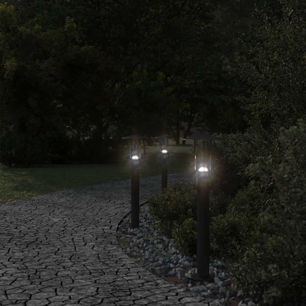 Udendørs Standerlampe Stål - Billede 3