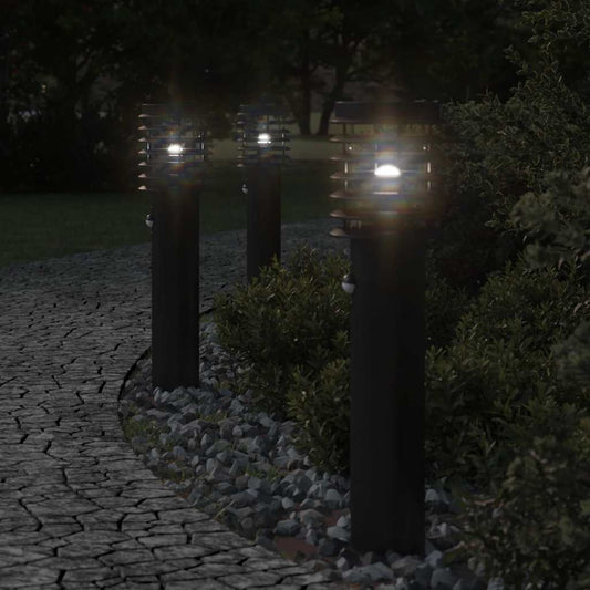 Udendørs Standerlamper Sensor 60 Cm Stål - Hovedbillede