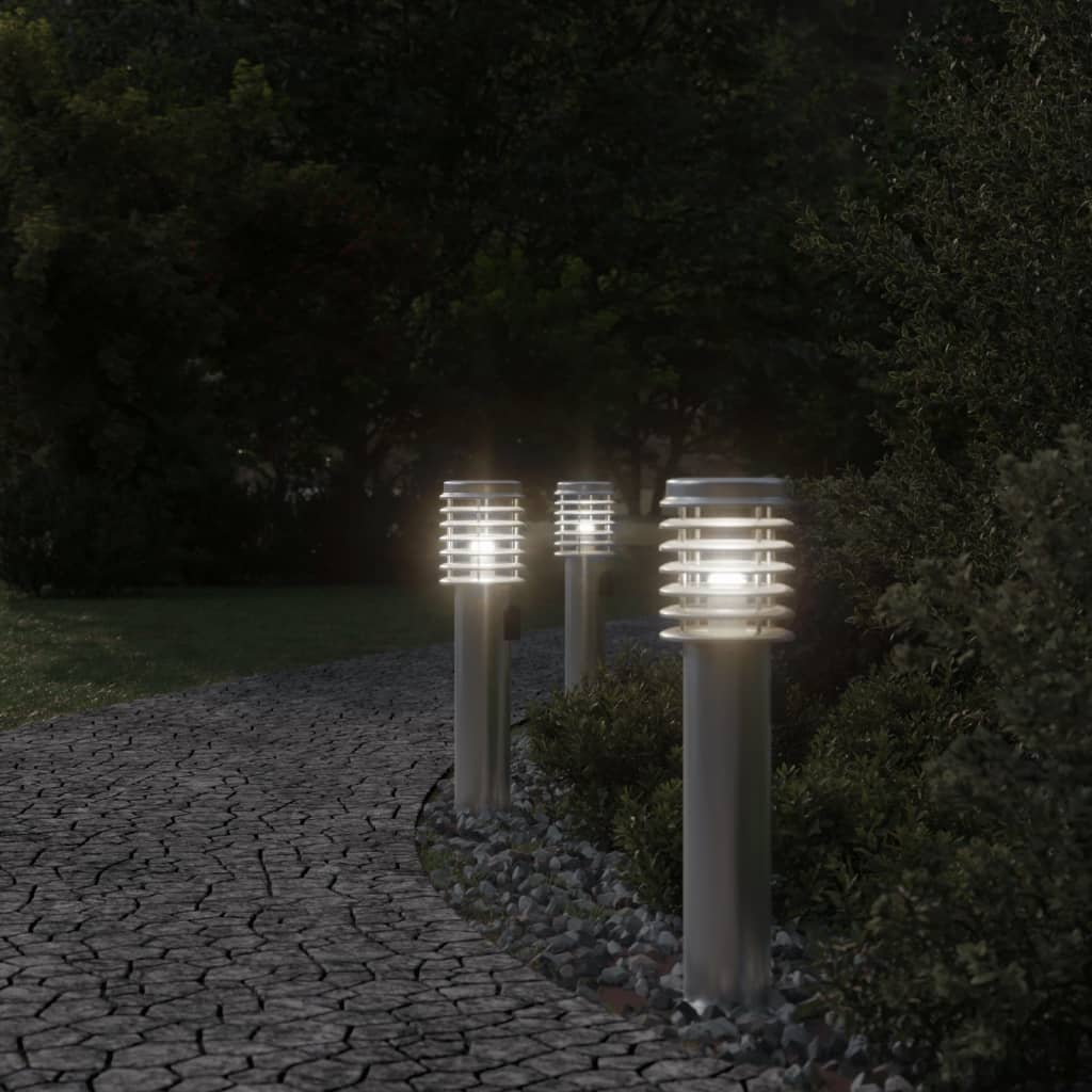 Udendørs Standerlampe 60 Cm Rustfrit Stål