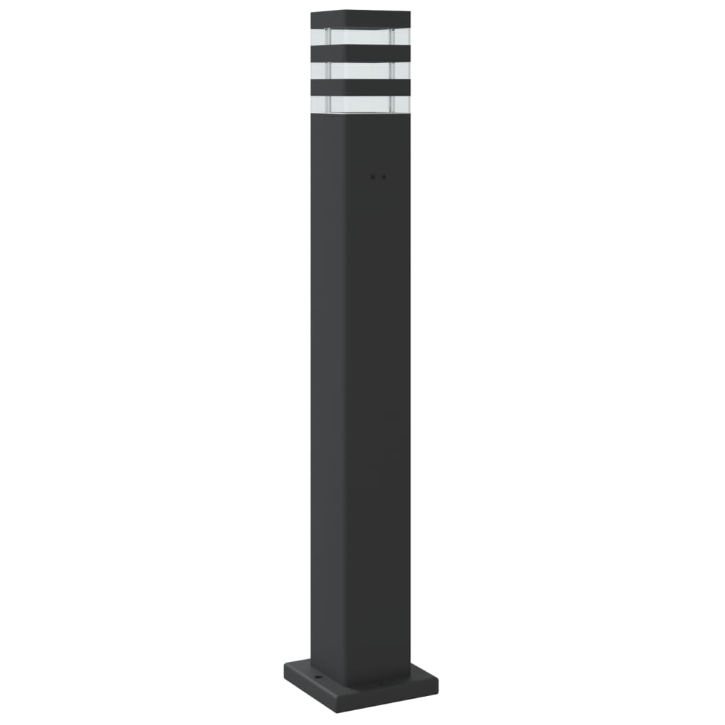 Udendørs Standerlamper Aluminium Sort - Billede 6