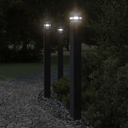 Udendørs Standerlamper Aluminium Sort - Variant 4006404