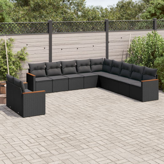 Sofasæt Til Haven 11 Dele Med Hynder Polyrattan