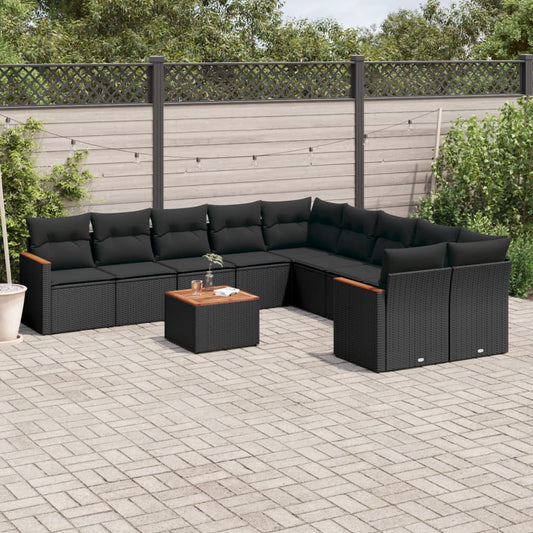 Sofasæt Til Haven 11 Dele Med Hynder Polyrattan