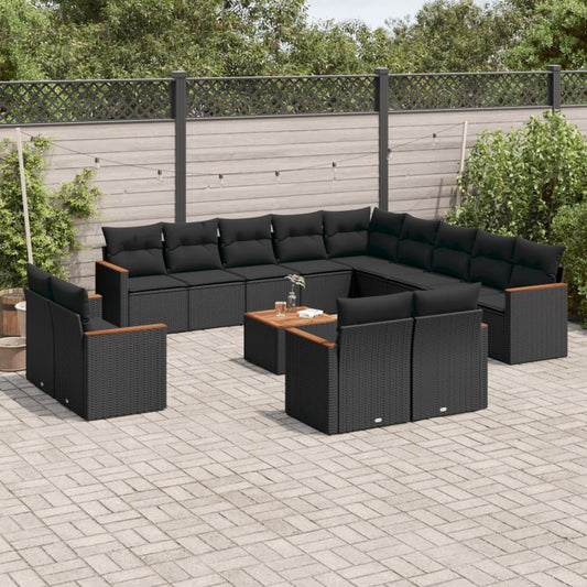 Sofasæt Til Haven 14 Dele Med Hynder Polyrattan