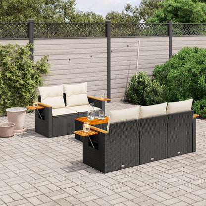 Sofasæt Til Haven 6 Dele Med Hynder Polyrattan - Variant 3259025