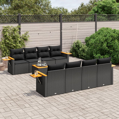 Sofasæt Til Haven 9 Dele Med Hynder Polyrattan - Variant 3259059