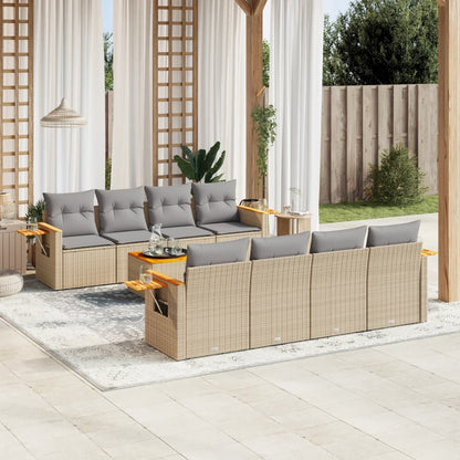 Sofasæt Til Haven 9 Dele Med Hynder Polyrattan - Variant 3259063