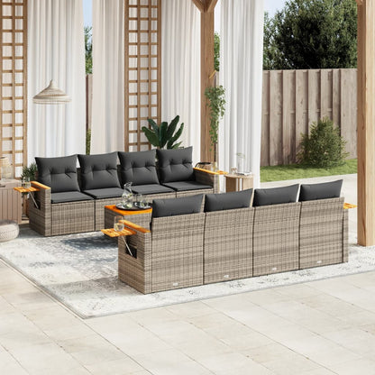 Sofasæt Til Haven 9 Dele Med Hynder Polyrattan - Variant 3259064