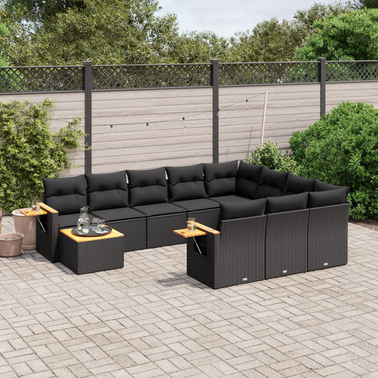 Sofasæt Til Haven 11 Dele Med Hynder Polyrattan