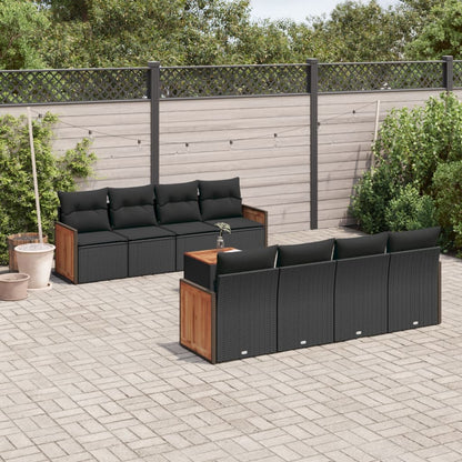 Sofasæt Til Haven 9 Dele Med Hynder Polyrattan - Variant 3259899