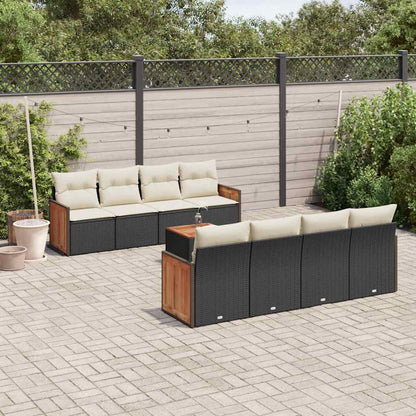 Sofasæt Til Haven 9 Dele Med Hynder Polyrattan - Variant 3259900