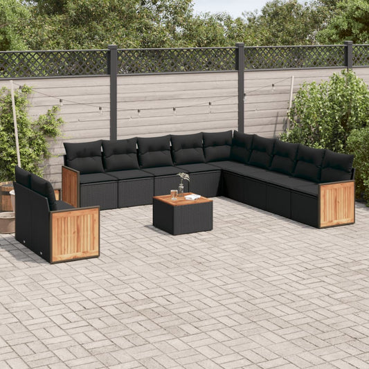 Sofasæt Til Haven 12 Dele Med Hynder Polyrattan