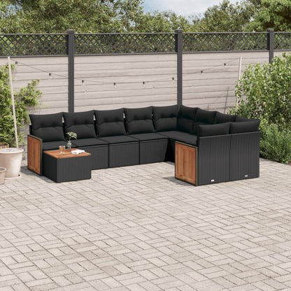 Sofasæt Til Haven 10 Dele Med Hynder Polyrattan - Variant 3260396