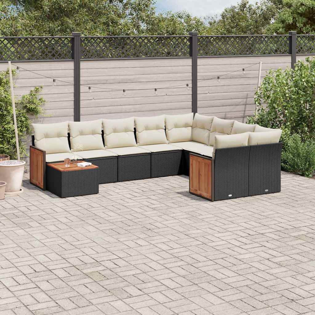 Sofasæt Til Haven 10 Dele Med Hynder Polyrattan - Variant 3260397