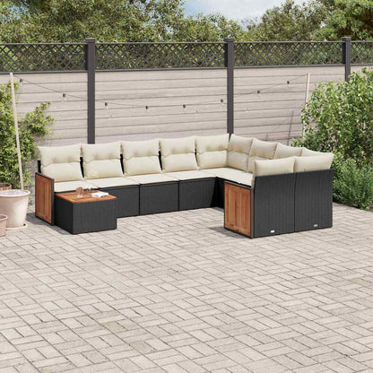 Sofasæt Til Haven 10 Dele Med Hynder Polyrattan - Variant 3260397