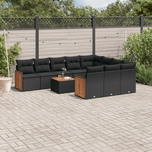 Sofasæt Til Haven 11 Dele Med Hynder Polyrattan