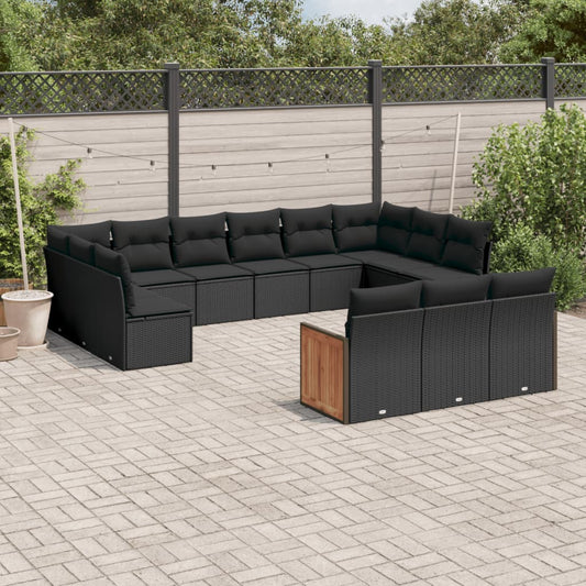 Sofasæt Til Haven 13 Dele Med Hynder Polyrattan