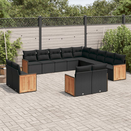 Sofasæt Til Haven 13 Dele Med Hynder Polyrattan