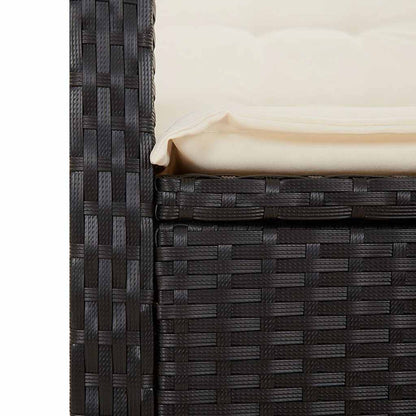 Spisebordssæt Til Haven Med Hynder Polyrattan