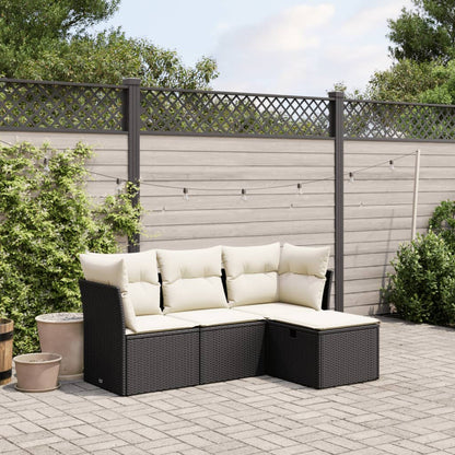 Sofasæt Til Haven 4 Dele Med Hynder Polyrattan - Variant 3263112