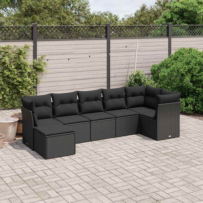 Sofasæt Til Haven 7 Dele Med Hynder Polyrattan - Variant 3263191