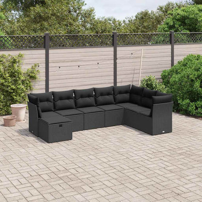 Sofasæt Til Haven 8 Dele Med Hynder Polyrattan - Variant 3263271