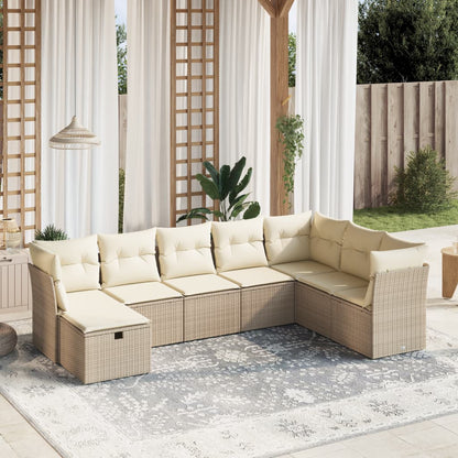 Sofasæt Til Haven 8 Dele Med Hynder Polyrattan - Variant 3263274