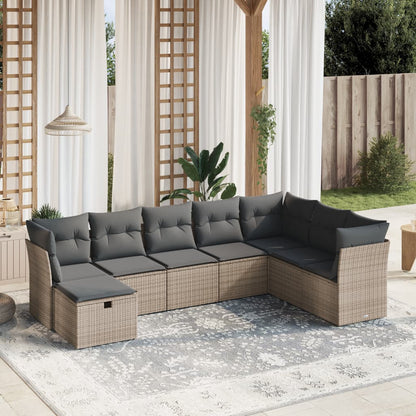 Sofasæt Til Haven 8 Dele Med Hynder Polyrattan - Variant 3263276