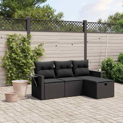 Sofasæt Til Haven 4 Dele Med Hynder Polyrattan - Variant 3263751