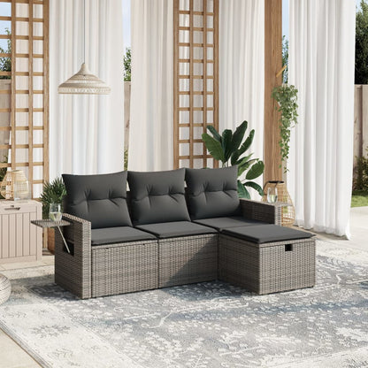 Sofasæt Til Haven 4 Dele Med Hynder Polyrattan - Variant 3263756