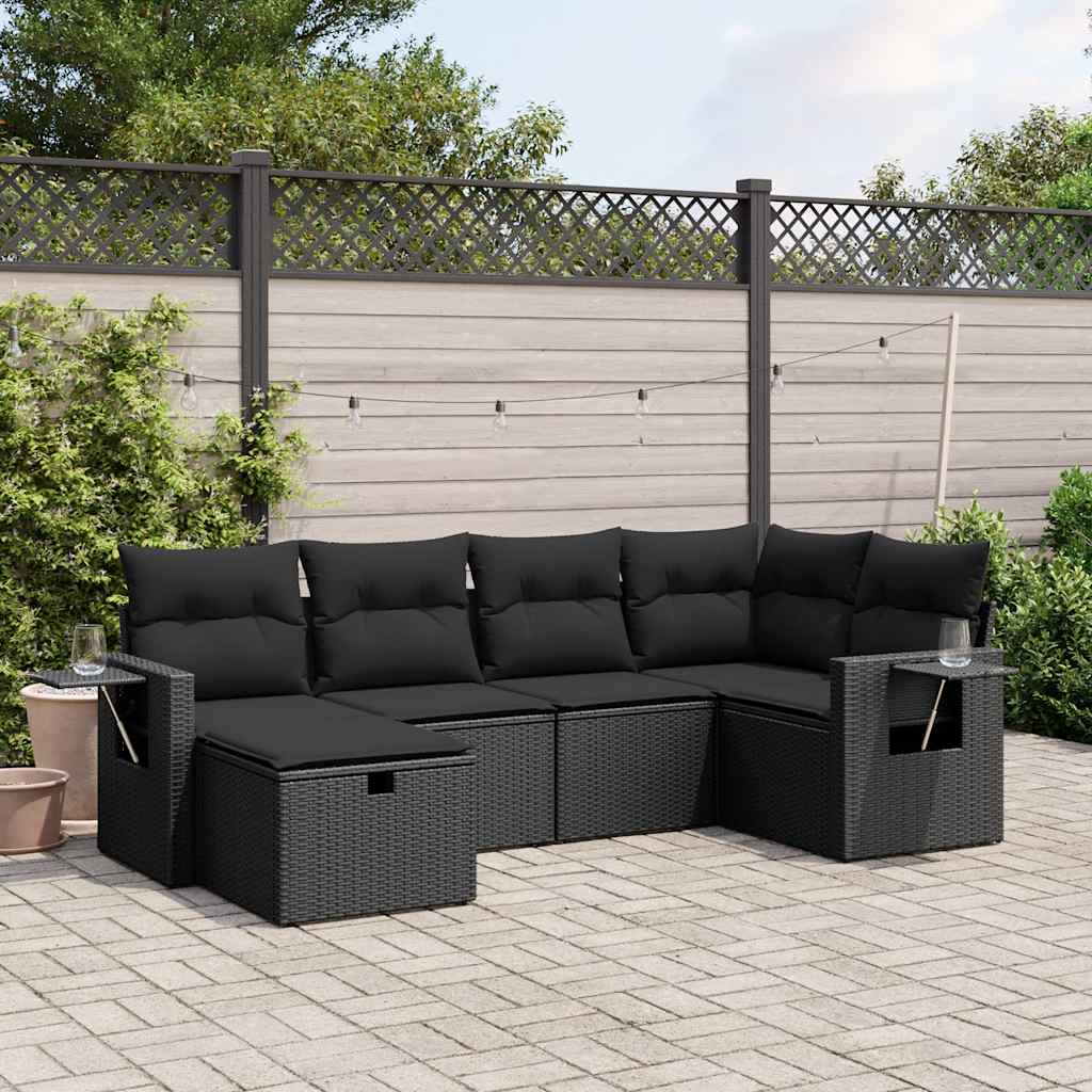 Sofasæt Til Haven 6 Dele Med Hynder Polyrattan - Variant 3263791