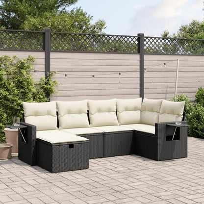 Sofasæt Til Haven 6 Dele Med Hynder Polyrattan - Variant 3263792