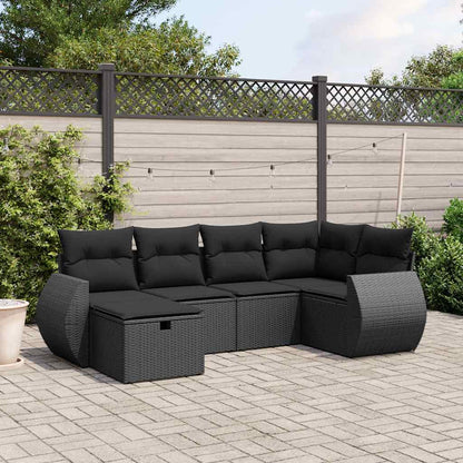 Sofasæt Til Haven 6 Dele Med Hynder Polyrattan - Variant 3264101