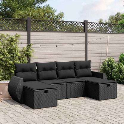 Sofasæt Til Haven 6 Dele Med Hynder Polyrattan - Variant 3264161