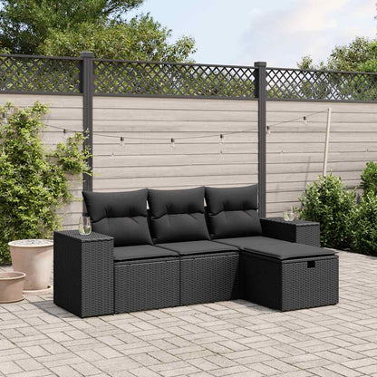 Sofasæt Til Haven 4 Dele Med Hynder Polyrattan - Variant 3264371
