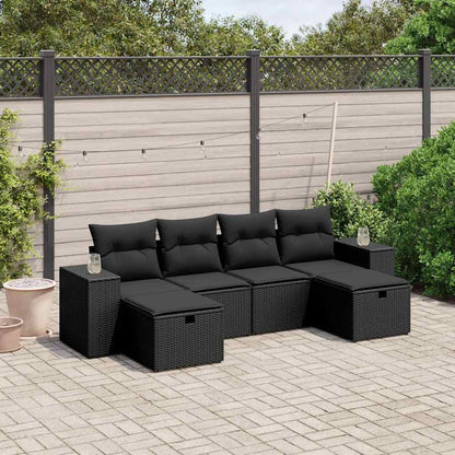 Sofasæt Til Haven 6 Dele Med Hynder Polyrattan - Variant 3264471