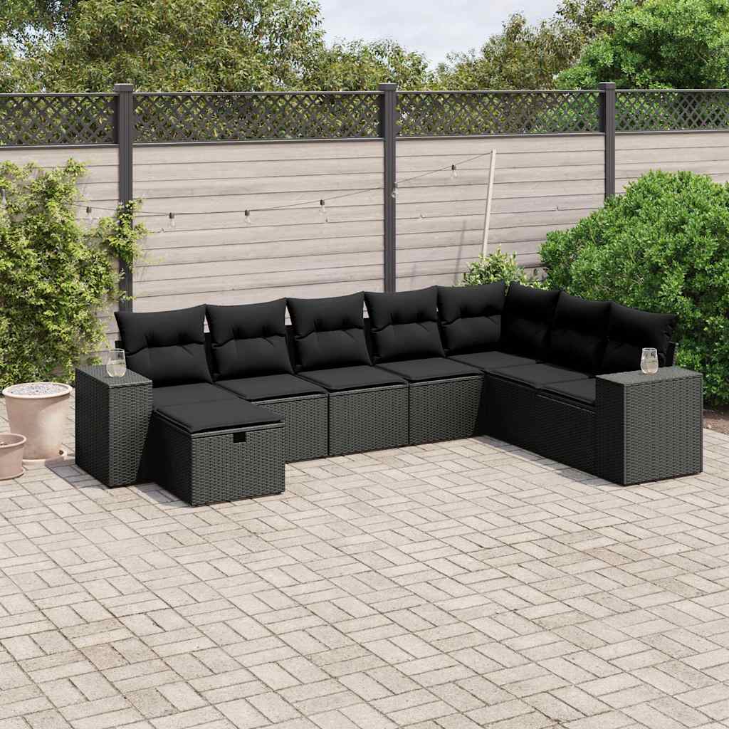 Sofasæt Til Haven 8 Dele Med Hynder Polyrattan - Variant 3264511