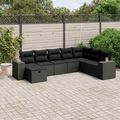 Sofasæt Til Haven 8 Dele Med Hynder Polyrattan - Variant 3264511