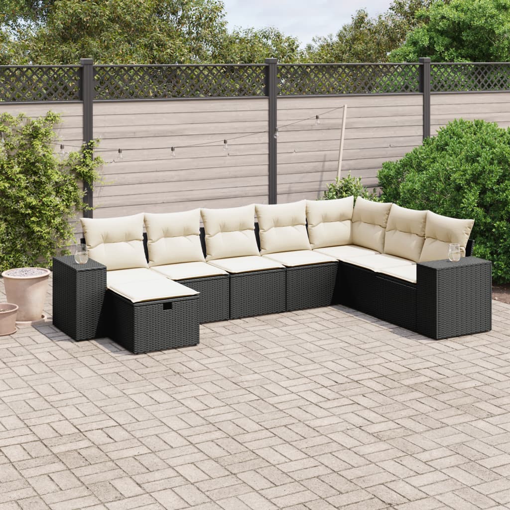 Sofasæt Til Haven 8 Dele Med Hynder Polyrattan - Variant 3264512