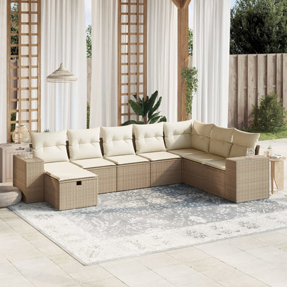Sofasæt Til Haven 8 Dele Med Hynder Polyrattan - Variant 3264514