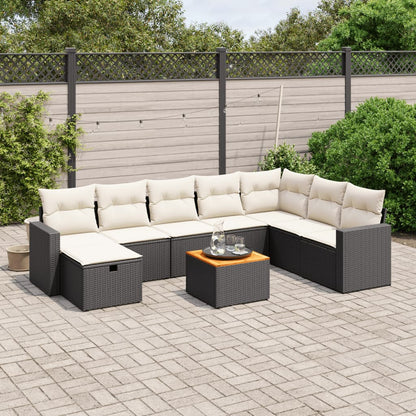 Sofasæt Til Haven 9 Dele Med Hynder Polyrattan - Variant 3264871