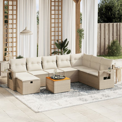 Sofasæt Til Haven 9 Dele Med Hynder Polyrattan - Variant 3264985