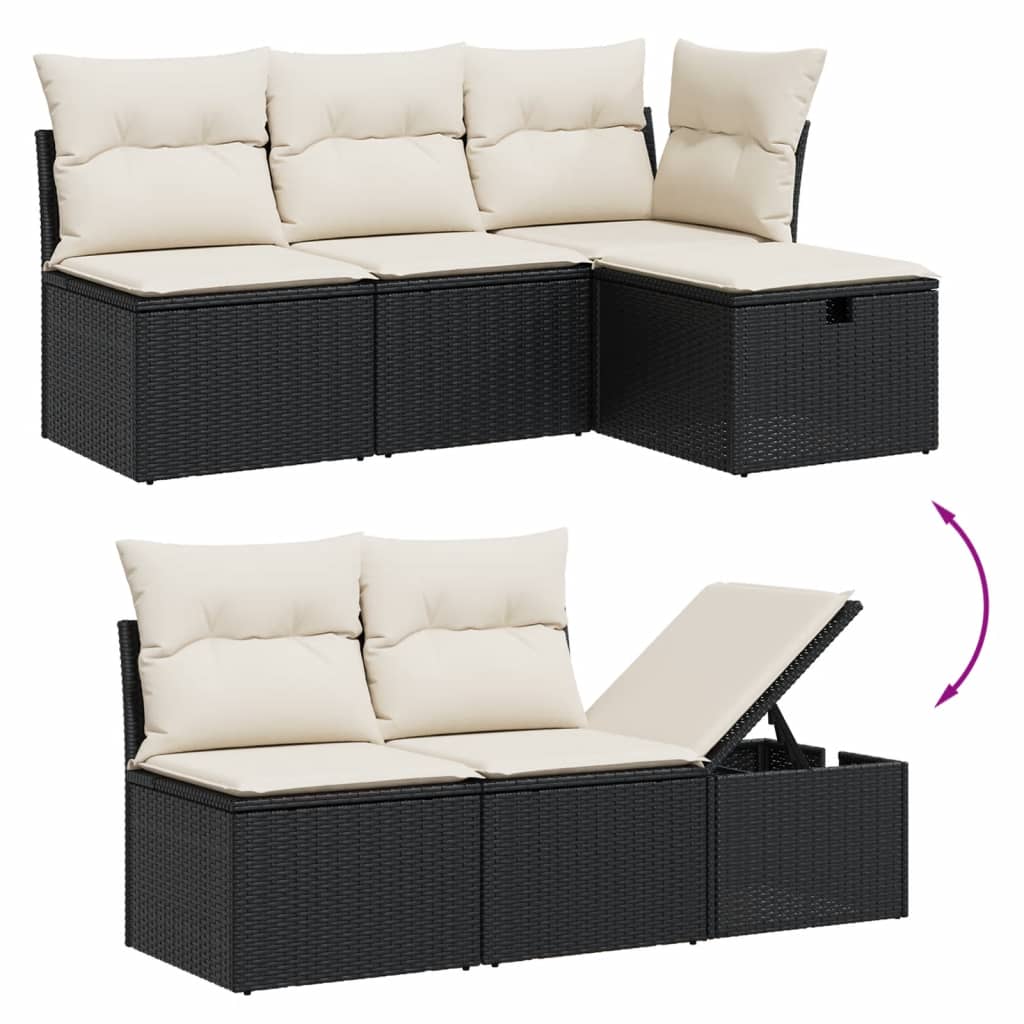 Sofasæt Til Haven 6 Dele Med Hynder
