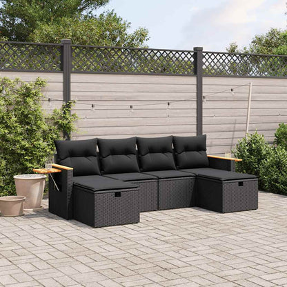 Sofasæt Til Haven 6 Dele Med Hynder Polyrattan - Variant 3265556