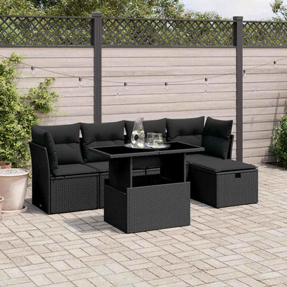 Sofasæt Til Haven 6 Dele Med Hynder Polyrattan - Variant 3274635