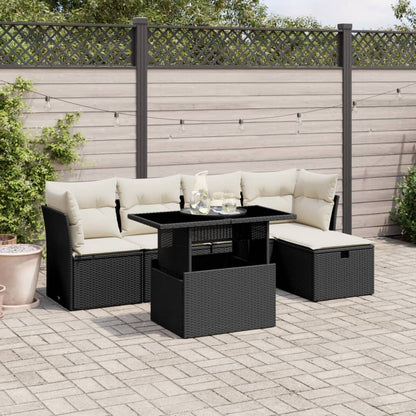 Sofasæt Til Haven 6 Dele Med Hynder Polyrattan - Variant 3274636