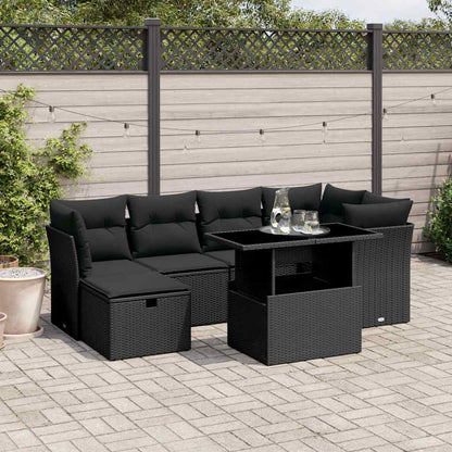 Sofasæt Til Haven 7 Dele Med Hynder Polyrattan - Variant 3274655