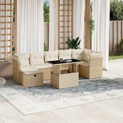 Sofasæt Til Haven 8 Dele Med Hynder Polyrattan - Variant 3274668
